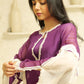 MEHNOOR AMARANTH PURPLE ORGANZA SET