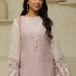 MEHNOOR LILAC FOG ORGANZA SET