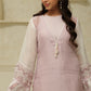 MEHNOOR LILAC FOG ORGANZA SET