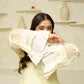 MEHNOOR LIME YELLOW ORGANZA SET
