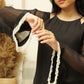 MEHNOOR NOIR BLACK ORGANZA SET