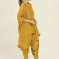 Chamak Dirty Yellow organza set