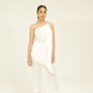 Tamanna Satin Ivory set