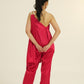 Tamanna Satin barbie pink set