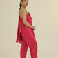 Tamanna Satin barbie pink set