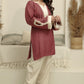 MEHNOOR CARRIAGE RED ORGANZA SET
